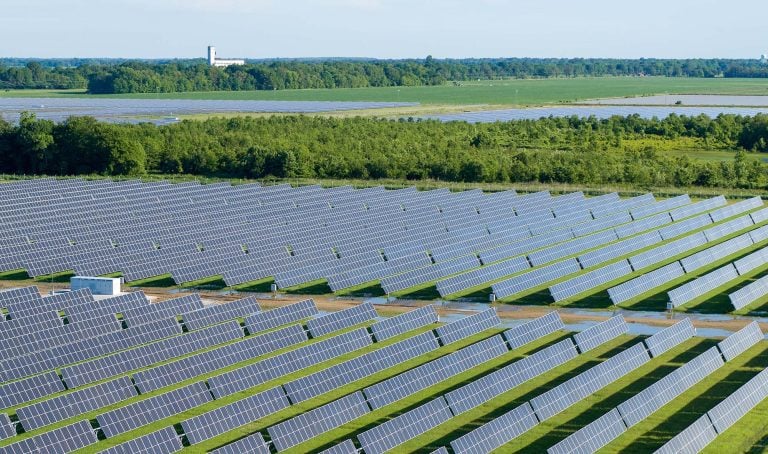 The Recurrent Energy Bayou Galion solar project in the US.