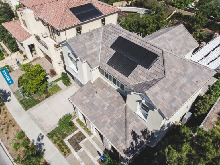 A Sunnova rooftop solar project.