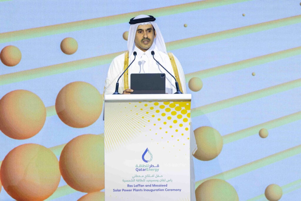 Saad Sherida Al-Kaabi, the Qatar minister of state for energy affairs.