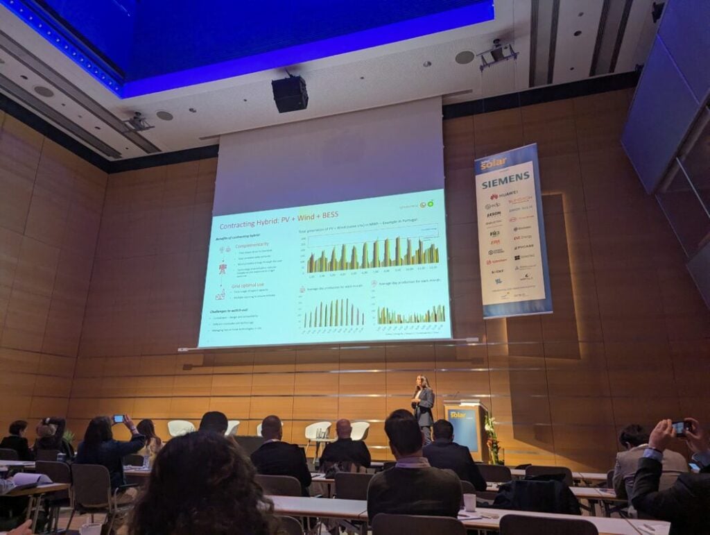 Presentation at Intersolar Europe 2025.