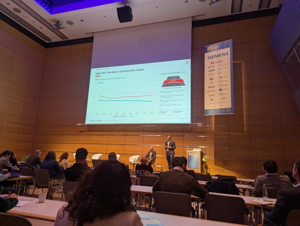 Presentation at Intersolar Europe 2025.