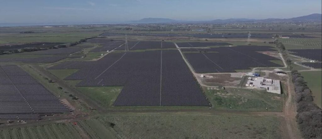 Cero Generation's Castrum agriPV project in Italy.