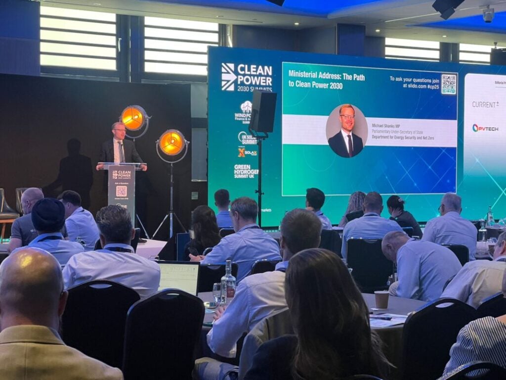 Michael Shanks keynote address during Clean Power 2030 Summit