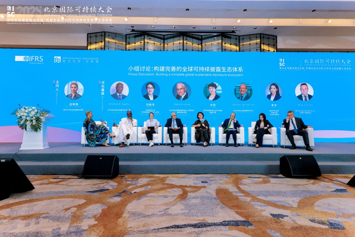 Driving global standards: JA Solar shares active practices at ISSB sustainability summit