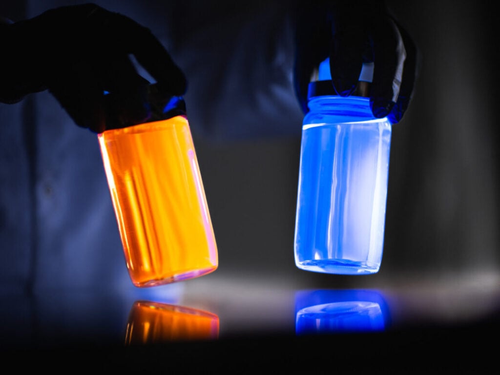 Quantum dots in jars.