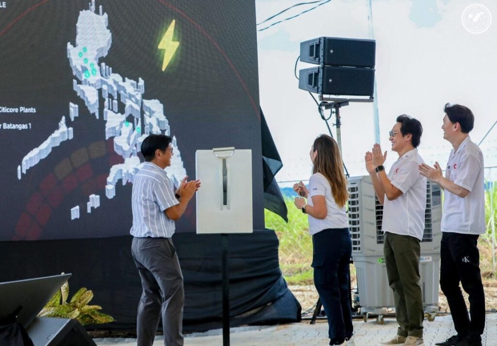 The launch of the Batangas 1 agriPV-plus-storage project.