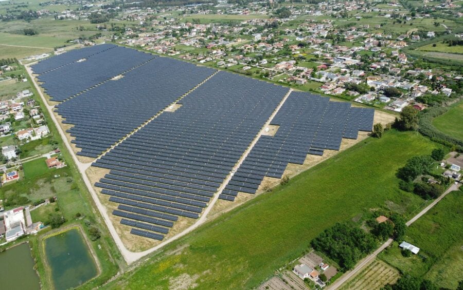 A Sonnedix solar project.