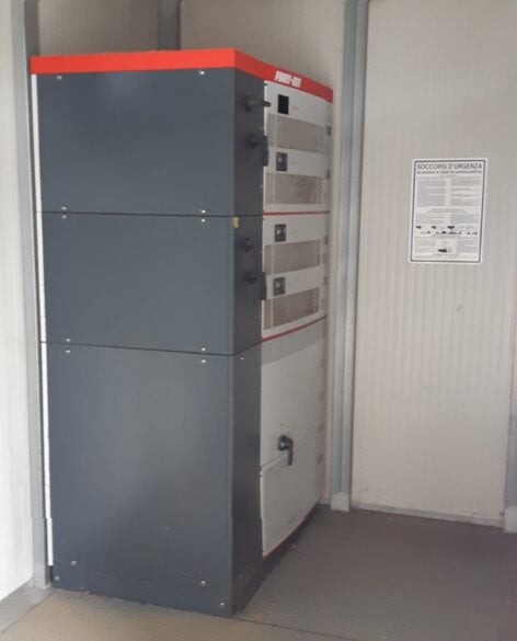 Solar project components.