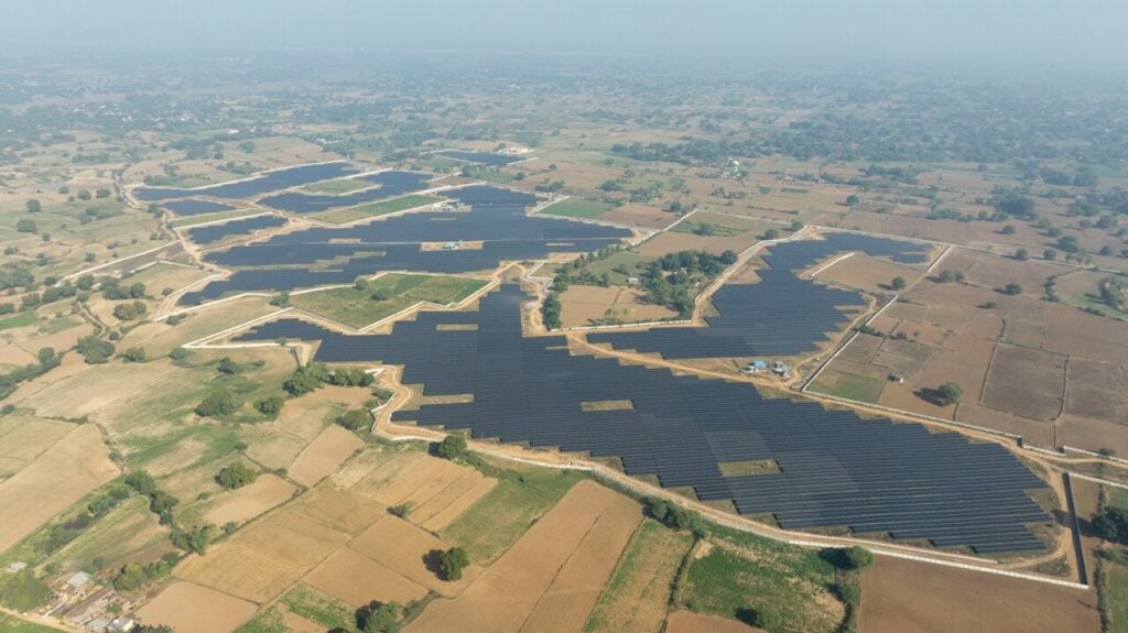 Sunsure Energy's Jhansi solar project in India.