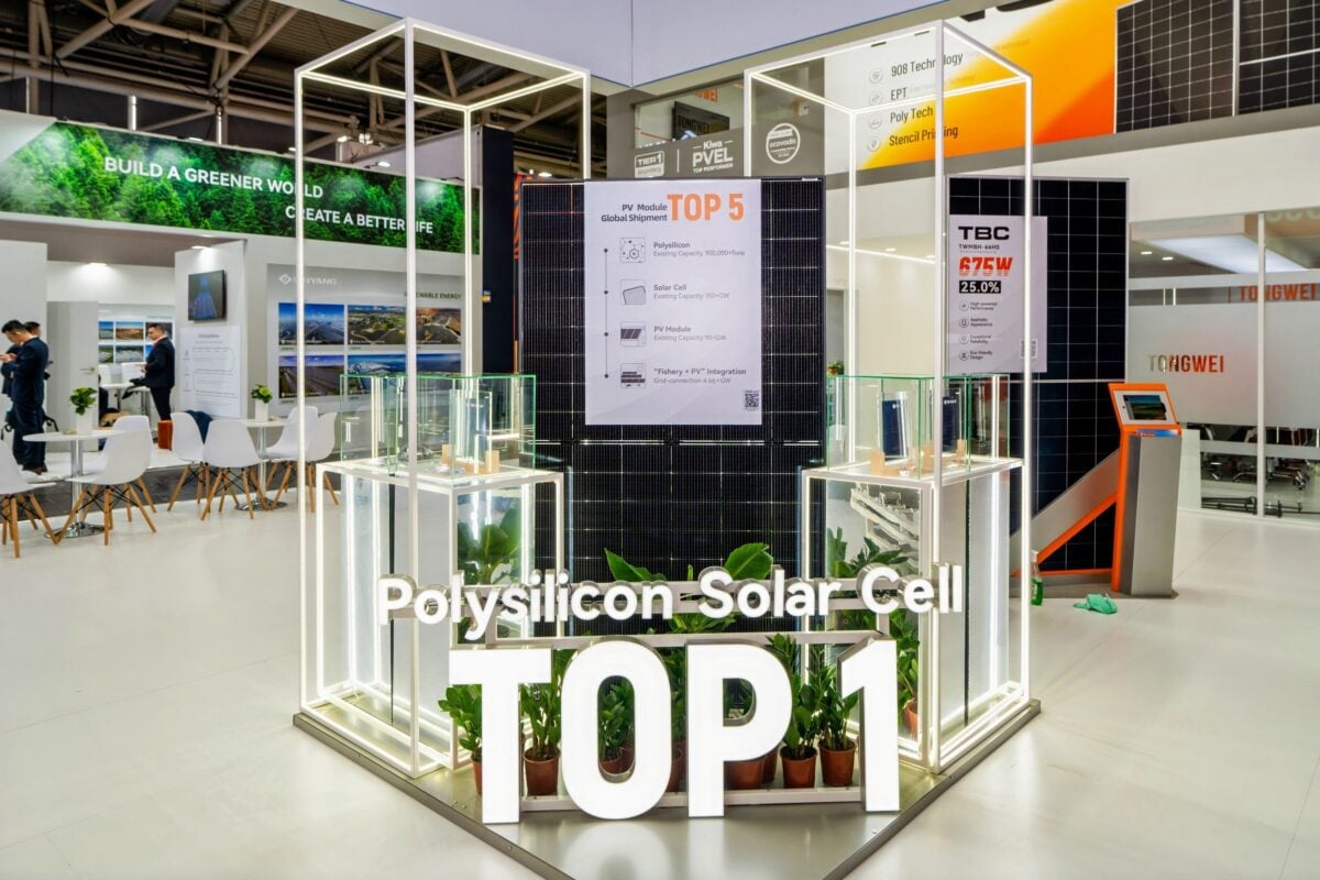 A giant on the rooftop: Tongwei’s TNC 2.0 modules take centrestage at All Energy Australia