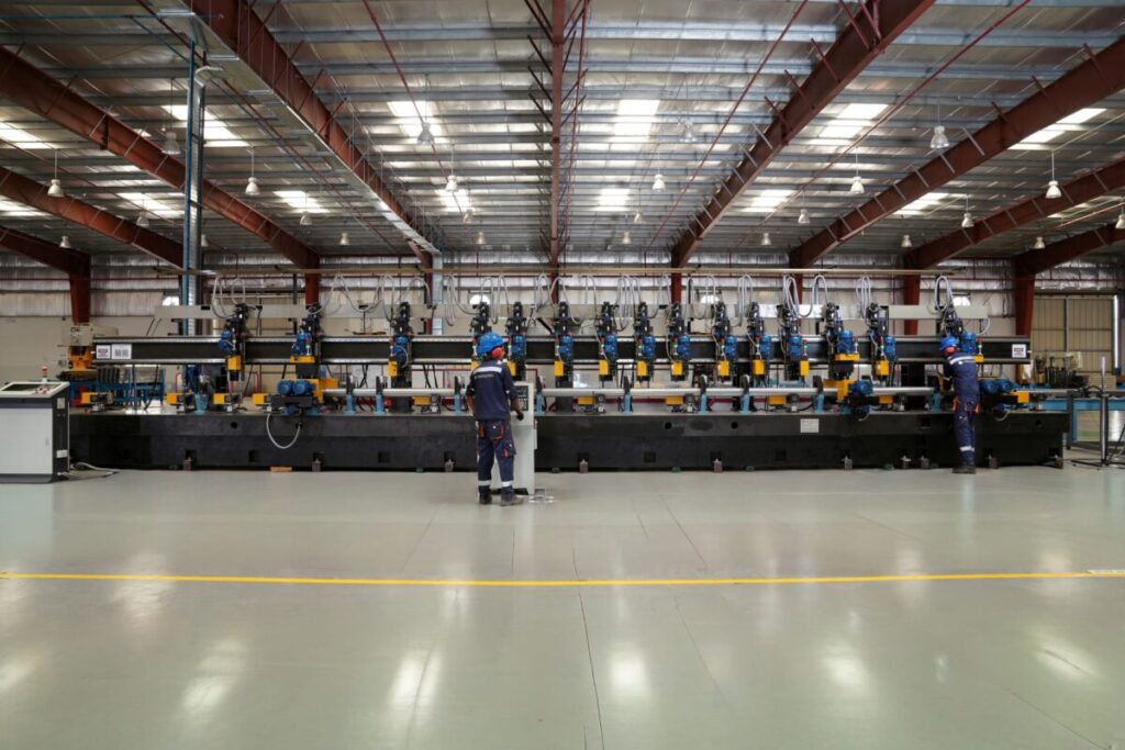 PV tracker manufacturer Nextracker's Saudi Arabia manufacturing facility