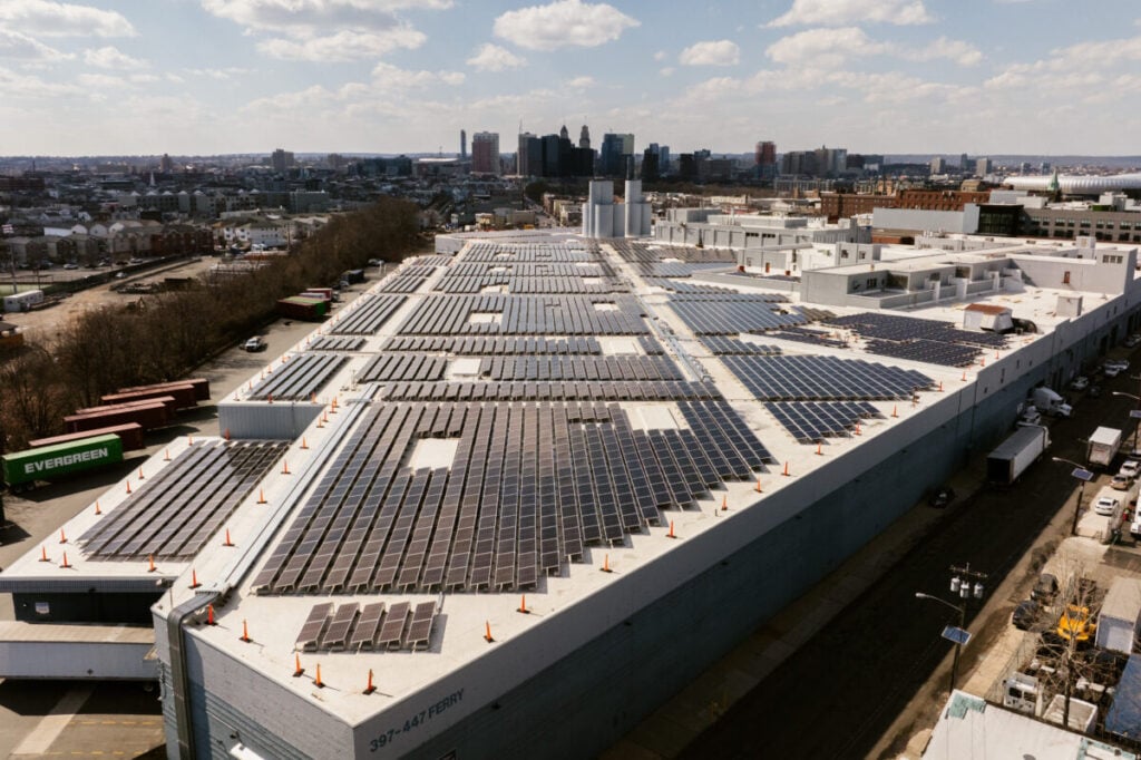A Dimension Energy rooftop solar project.