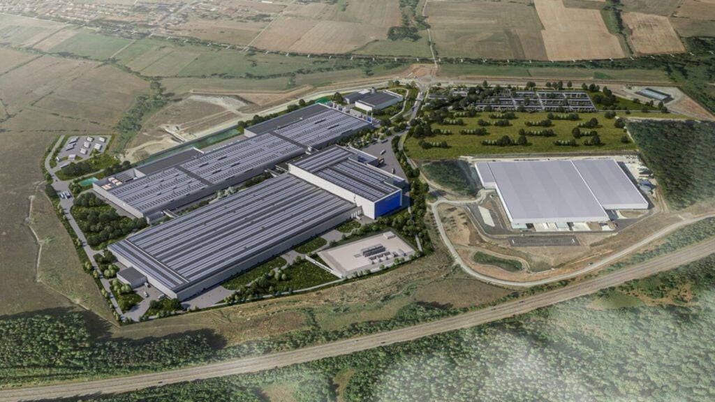 A render of the Holosolis factory.