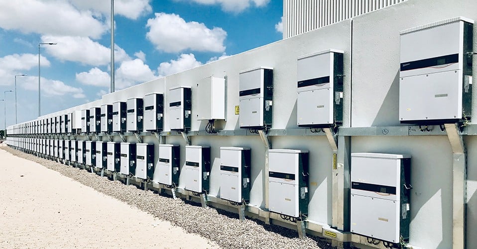 Sungrow inverters.