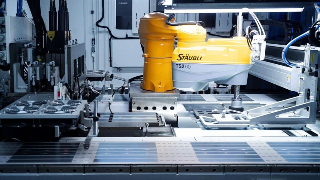 A Tongwei manufacturing facility.