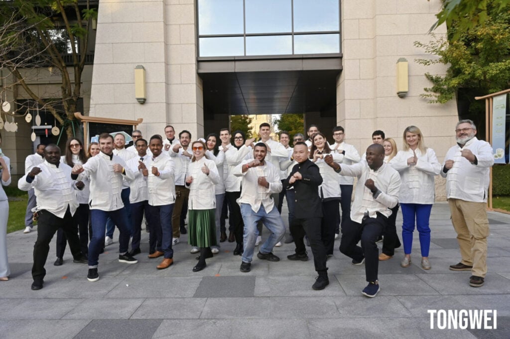 A Tongwei martial arts event.