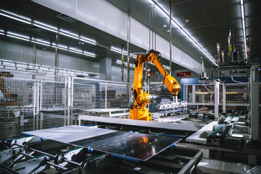 A Tongwei manufacturing facility.