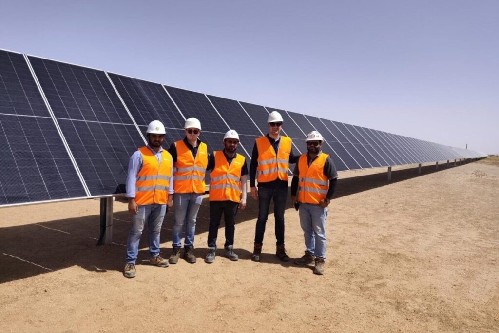 The Al Khushaybi PV project.