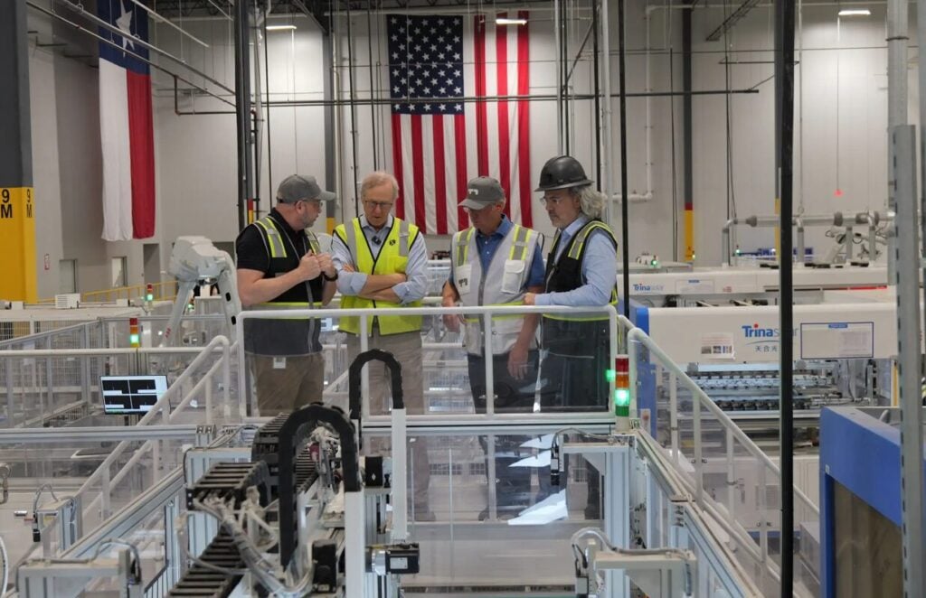 A Nextpower manufacturing facility.