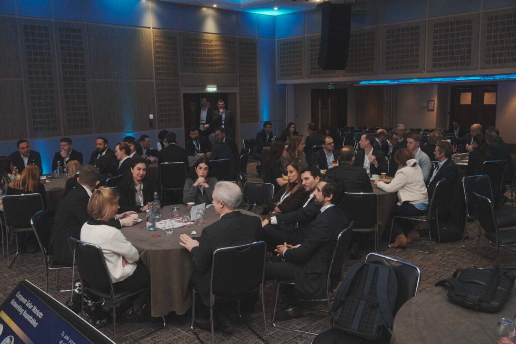 Roundtables at Solar Finance & Investment Europe 2026.