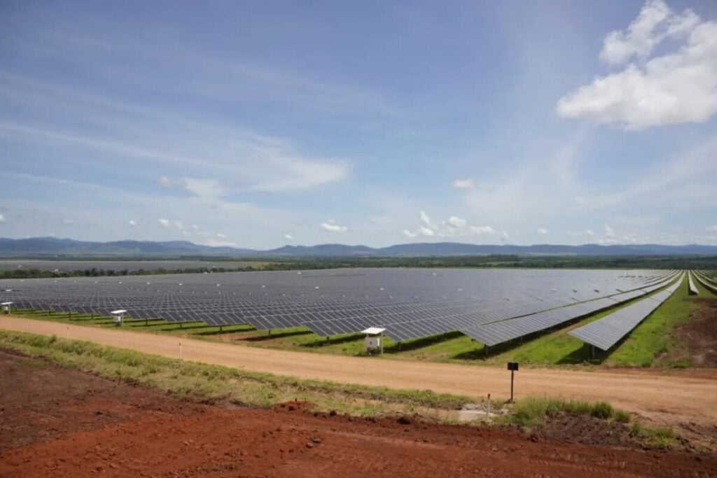 Solar complex Barro Alto from Newave Energia and Gerdau in Brazil