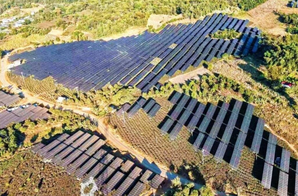 A CHN Energy solar PV project.