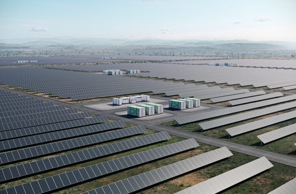 A render of the Smoky Creek project in Australia.