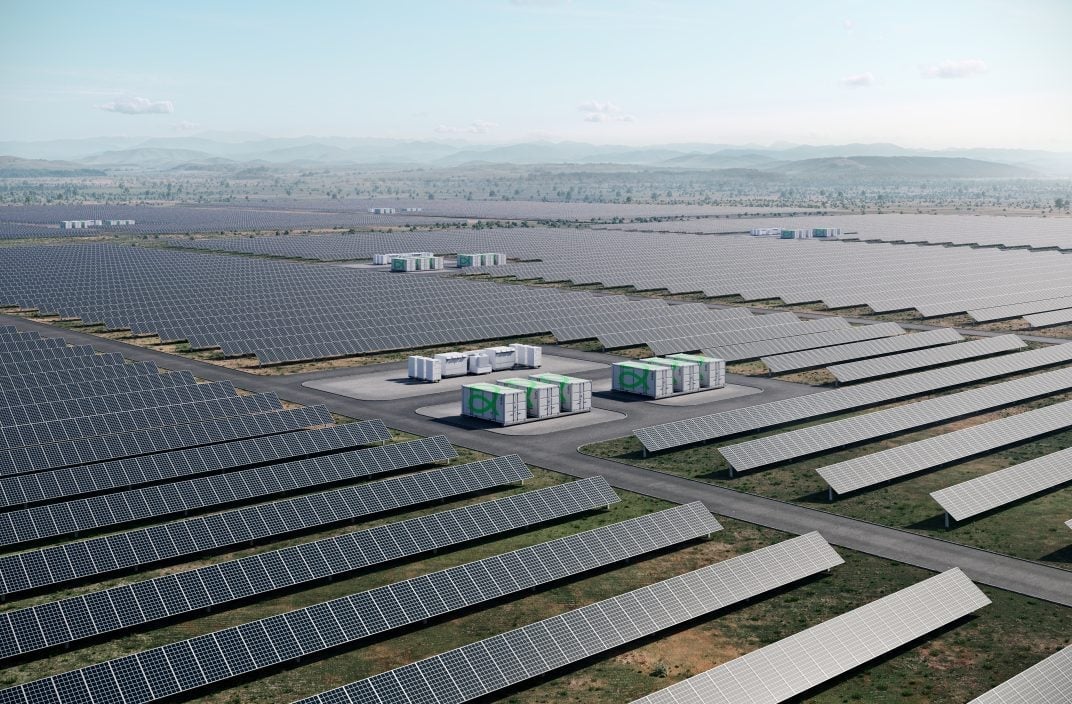 A render of the Smoky Creek project in Australia.