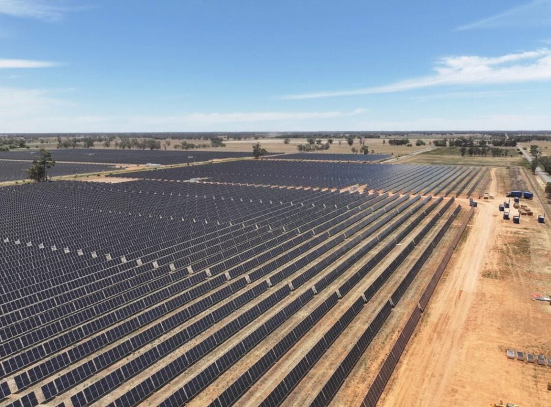 European Energy's Lancaster solar project in Australia.