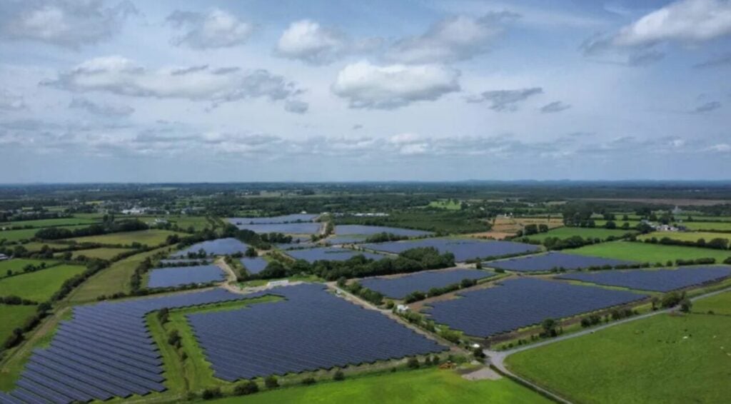Statkraft's Clonfad solar PV project in Ireland.