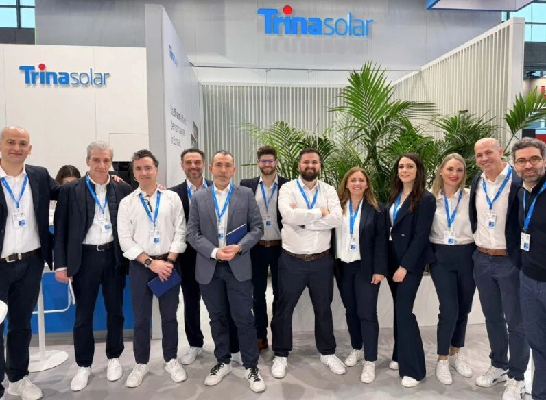 Trinasolar at the 2026 Key Energy Expo in Italy.