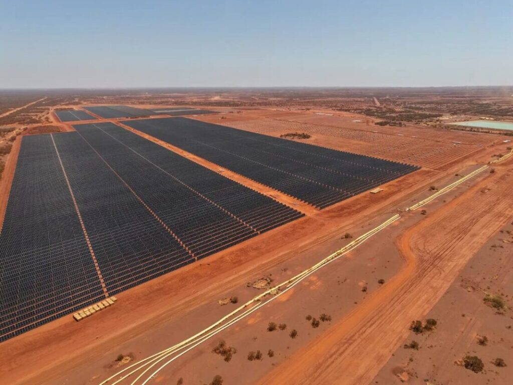 A Fortescue solar project.