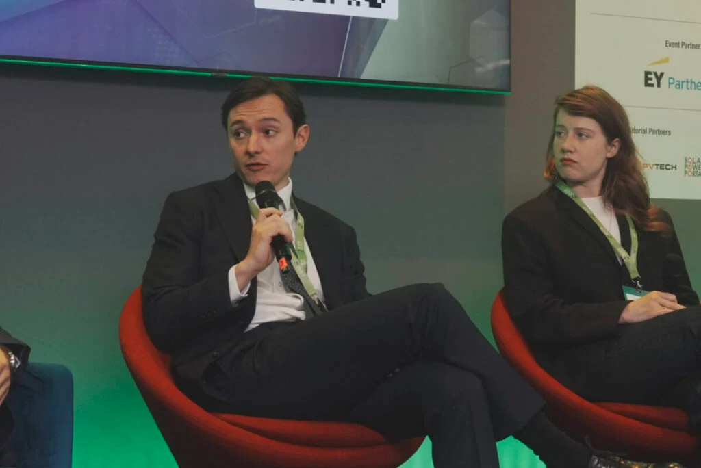 Brookfield's James Phillips speaks at the 2026 Renewables Procurement & Revenue summit.