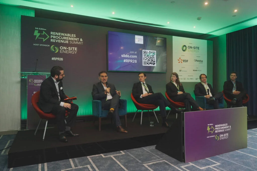 Panellists at the 2026 Renewables Procurement & Revenue summit.