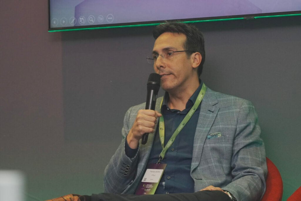 NTR's Francisco del Rio speaks at the 2026 Renewables Procurement & Revenue summit.