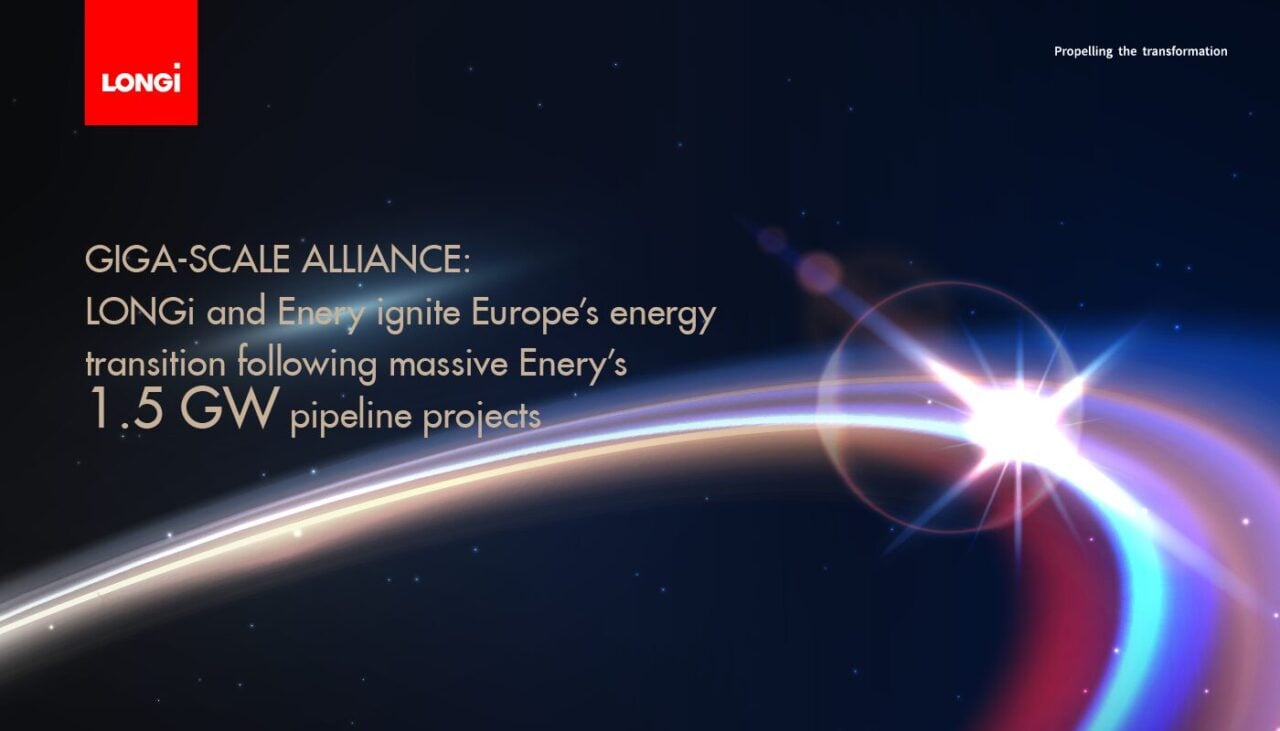 LONGi and Enery ignite Europe’s energy transition