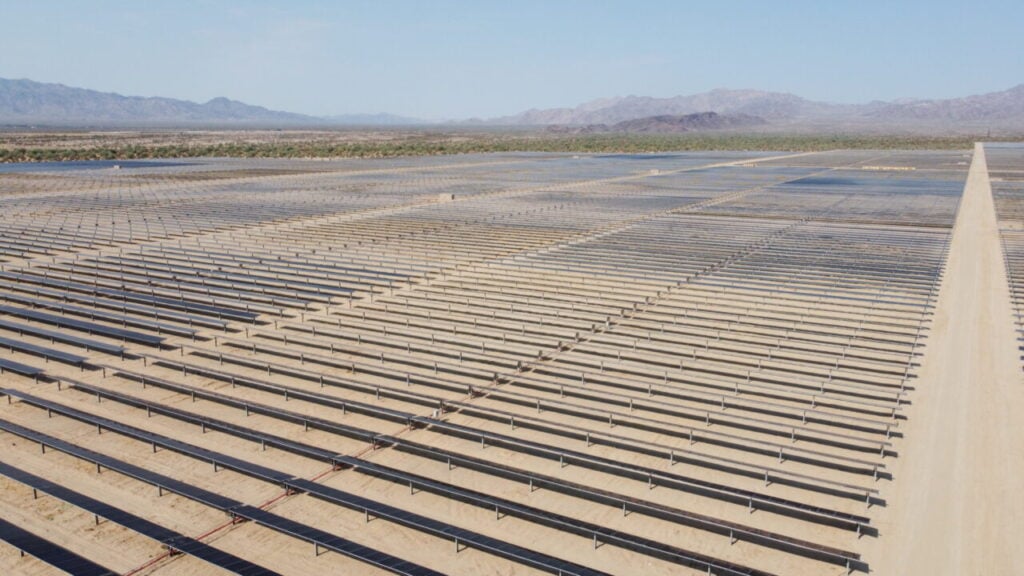 An EDF solar PV project.