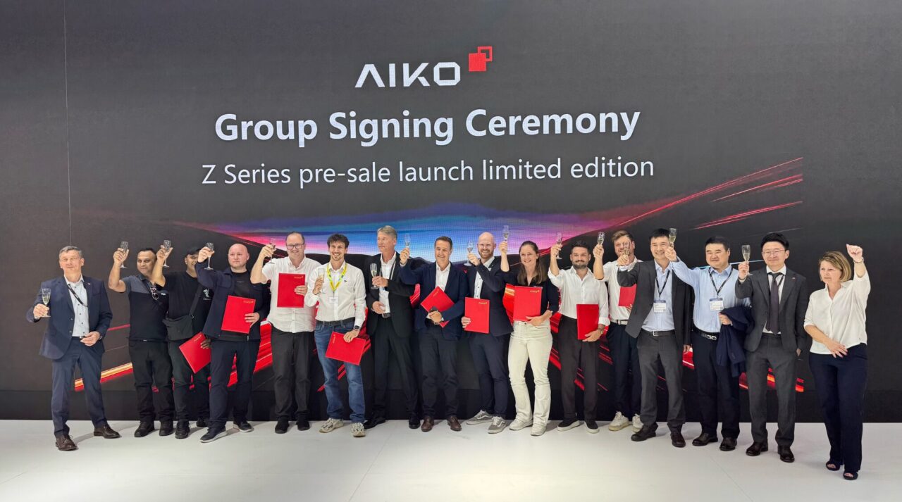 AIKO signs limited pre-order contracts for Z Series at Intersolar