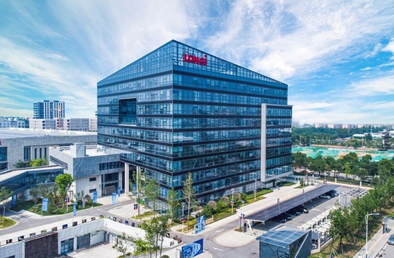 A LONGi building.