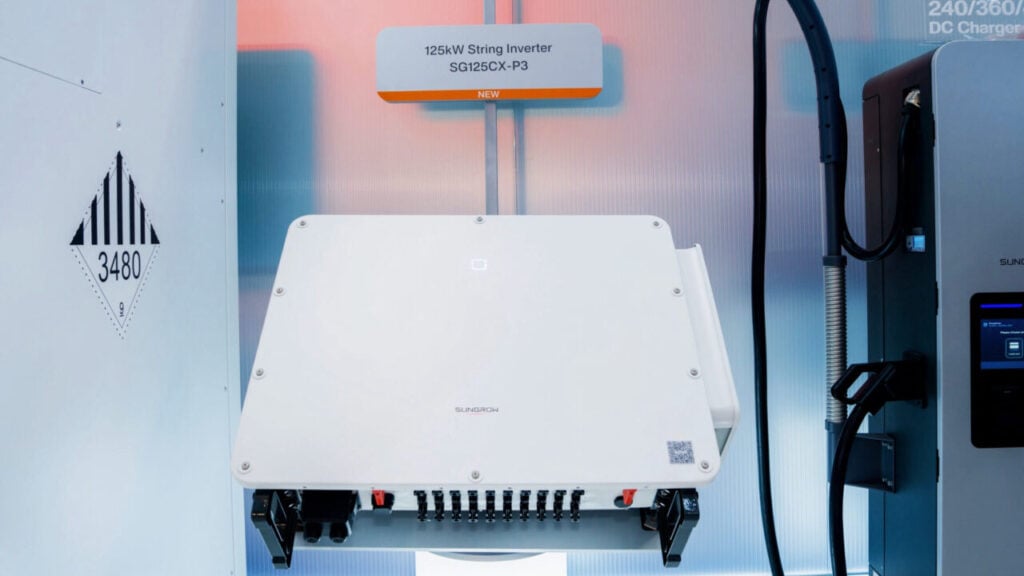 Sungrow's SG125CX-P3 string inverter.