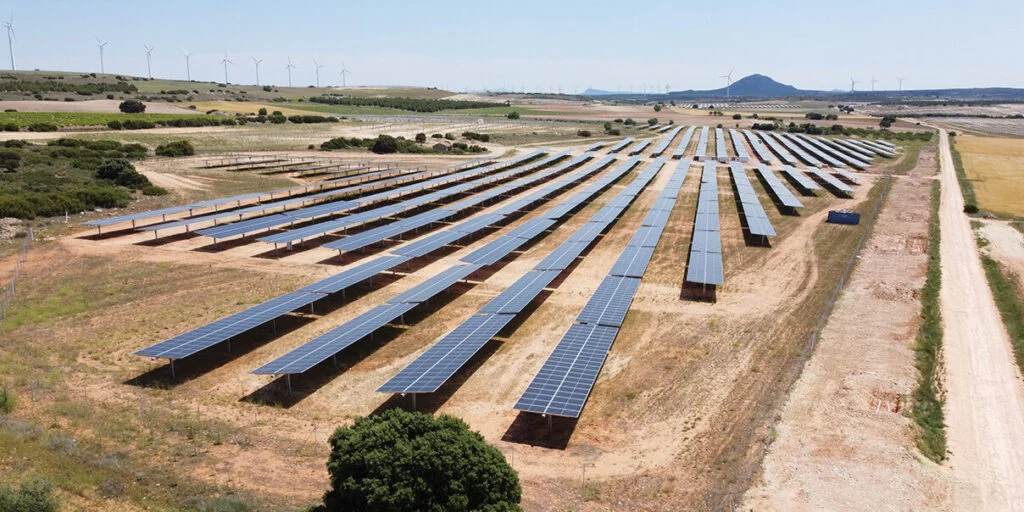 Solar PV project in Spain from developer Elawan Energy.