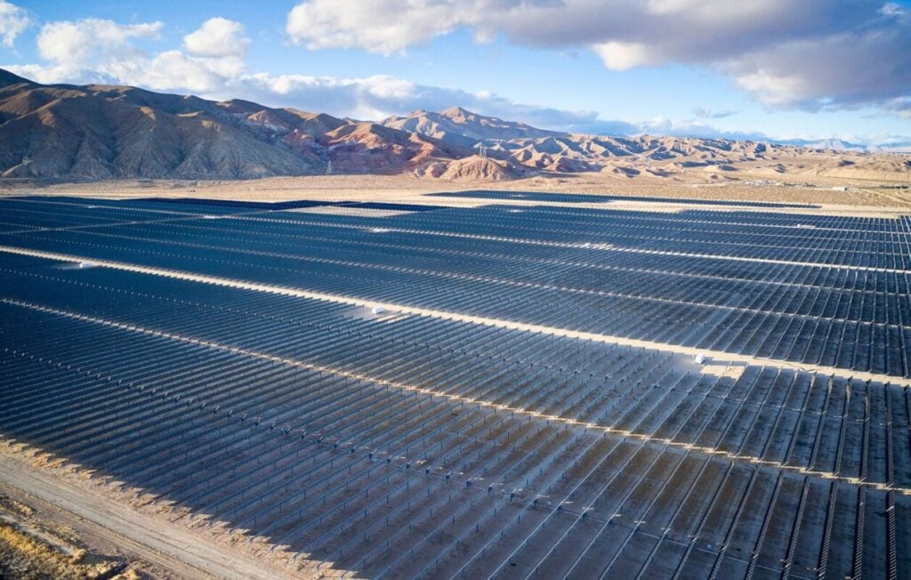 An Avantus solar PV project.