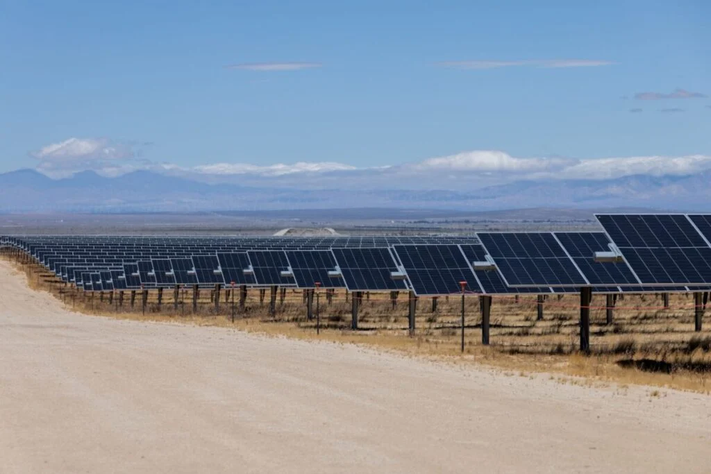 Avantus' Aratina 1 solar-plus-storage project in California.
