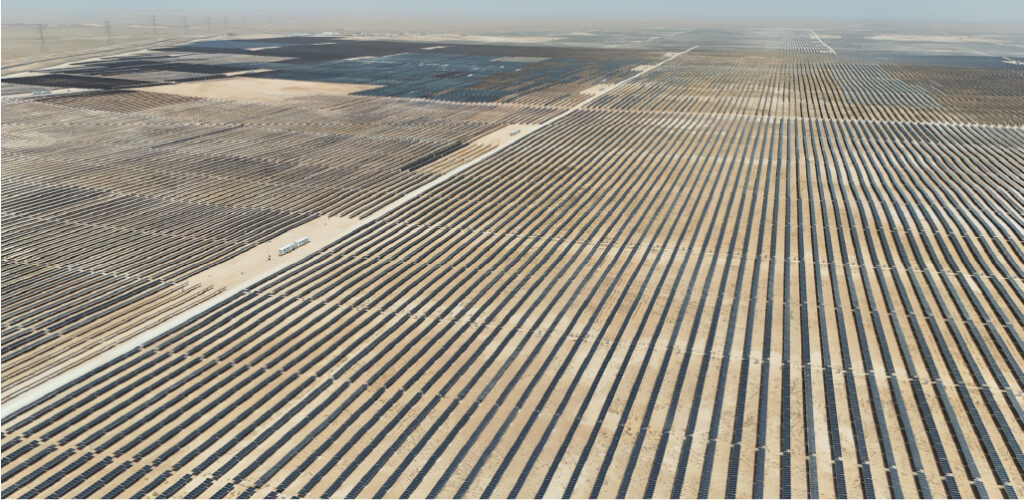 A Larsen & Toubro solar PV project.