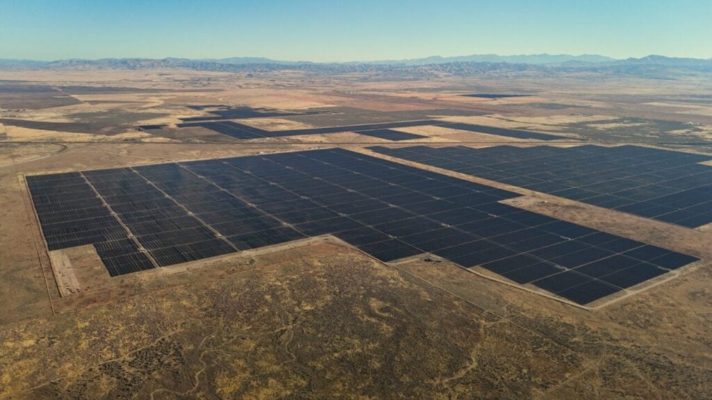 rPlus Energies' Pleasant Valley Solar 2 project.