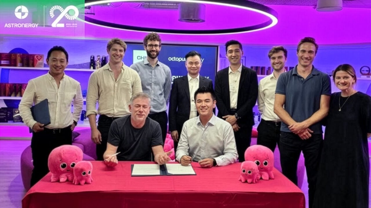 CHINT and Octopus Energy sign strategic cooperation agreements