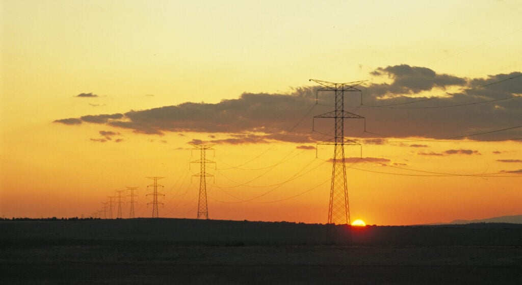 Transmission infrastructure in Iberia.