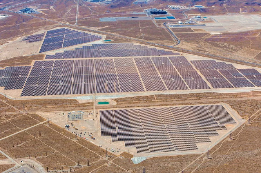 An EDF solar project.