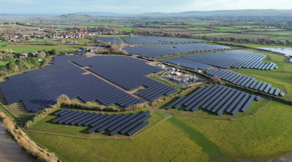 A European Energy solar project.