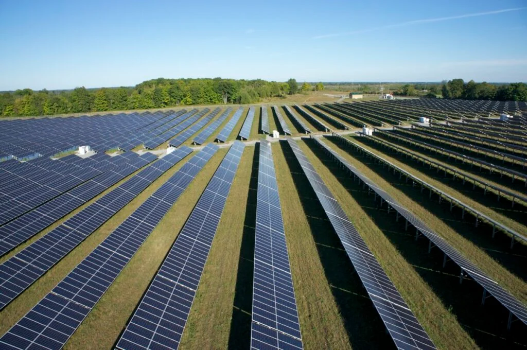 An Invenergy solar PV project.